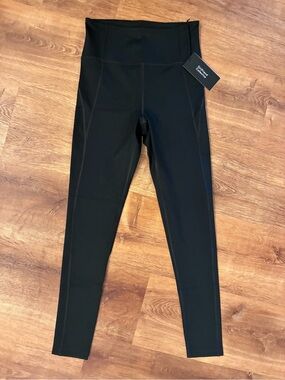 Girlfriend Collective NWT High Rise Compressive Black Legging Med Full Length 29